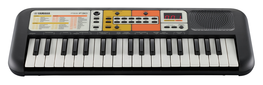 Yamaha PF30 Lasten Kosketinsoittimet (Musta)