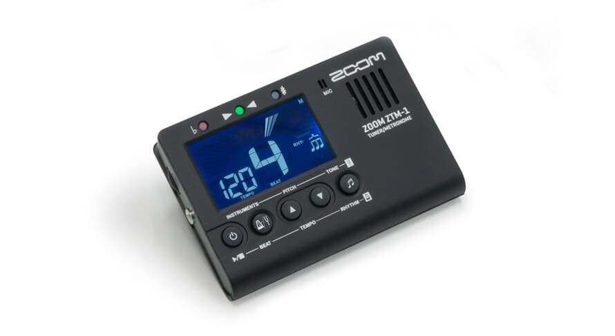 Zoom ZTM-1 viritysmittari ja metronomi