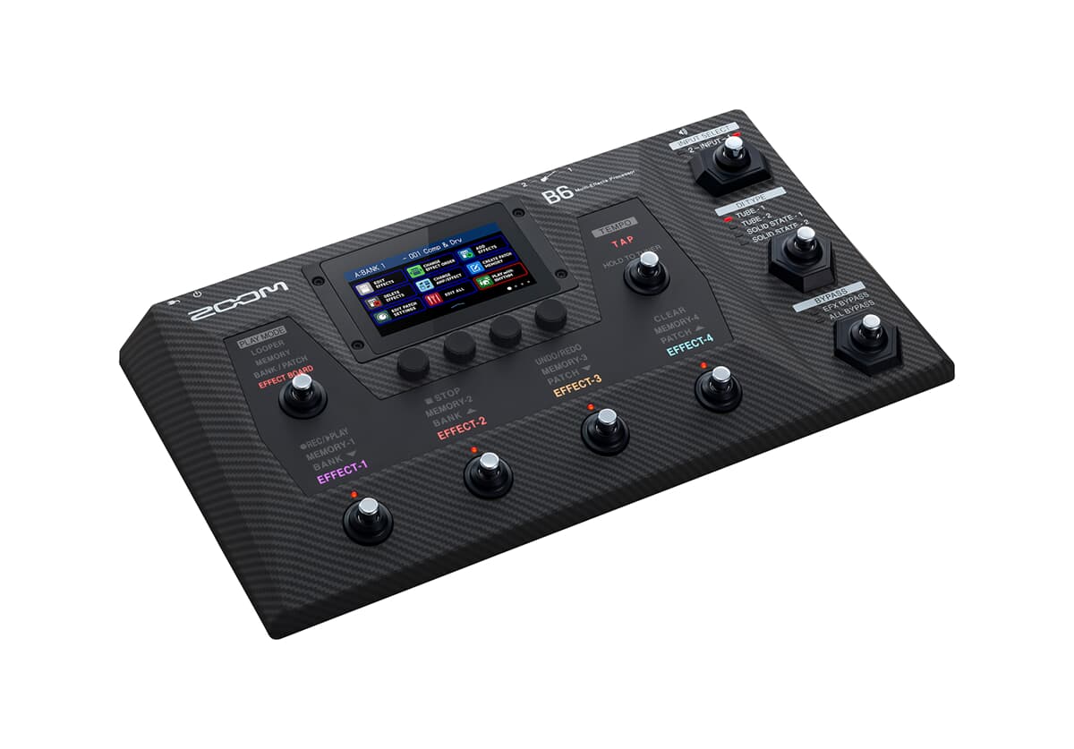 Zoom B6 Basso Multiefekti
