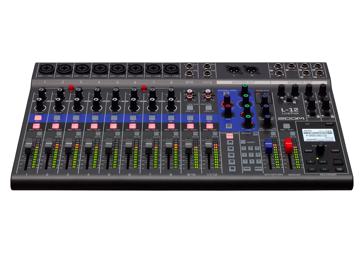 Zoom LiveTrak L-12 - Digitaalinen Mikseri