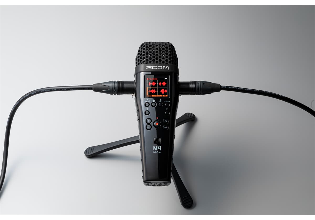 Zoom M4 MikTrak Tallennin