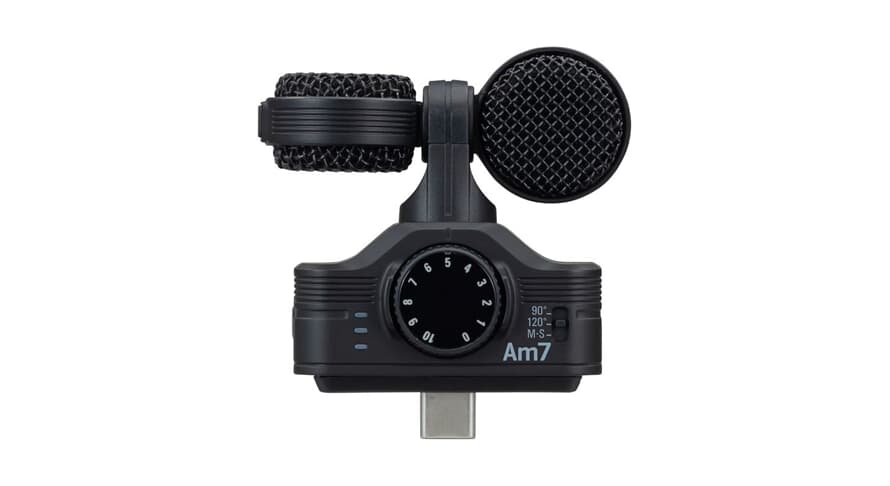 Zoom Am7 mid-side-mikrotonit USB-C:llä