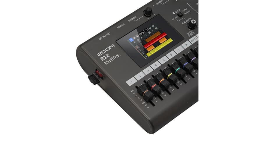 Zoom R12 Tallennin