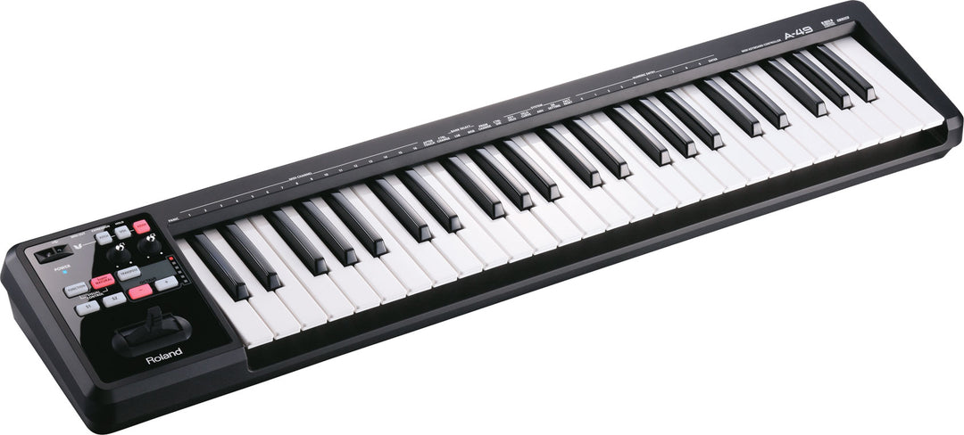 Roland A-49-BK MIDI-Kosketinsoitin (Musta)