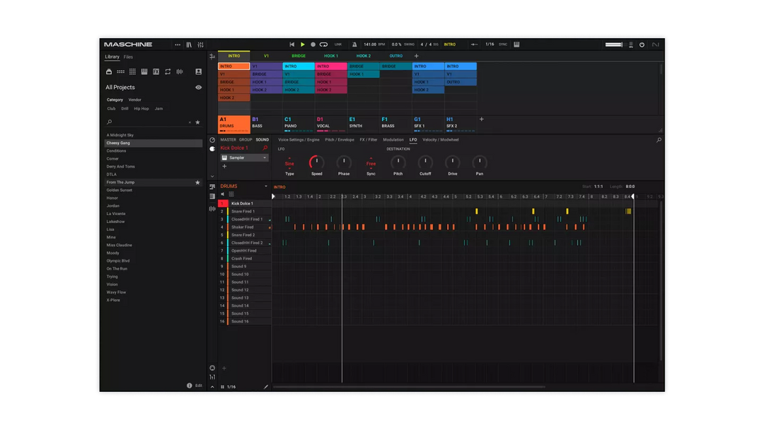 Maschine 3 -päivitys