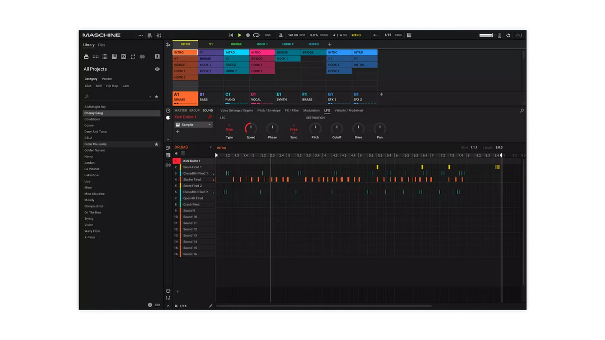 Maschine 3 -päivitys