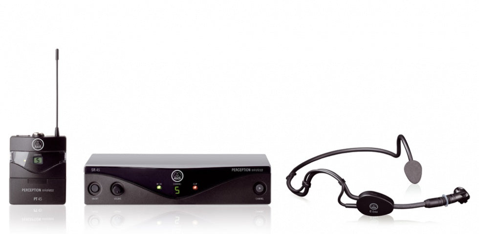 AKG WMS45 Langaton urheilupäähinejärjestelmä - A (530 - 560 MHz)