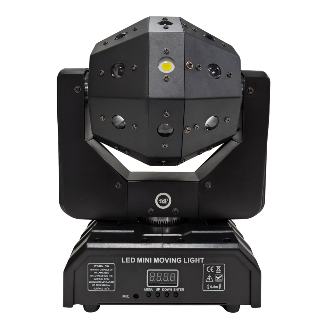LIGHT4ME ATLAS liikkuva 4-in-1 LED-multiefektilamppu