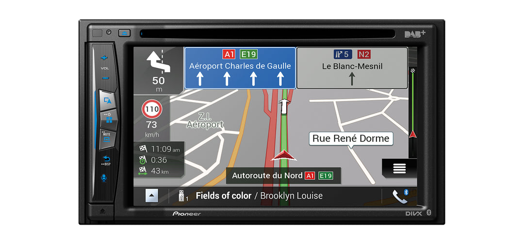 Pioneer AVIC-Z730DAB GPS Navigointi, Langaton CarPlay ja Bluetooth