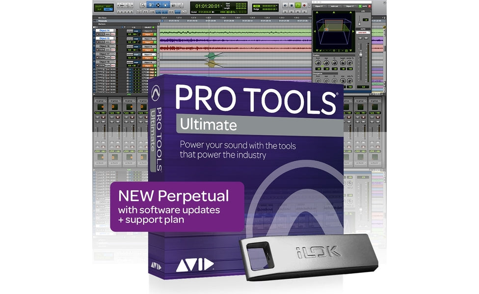 Pro Tools Ultimate Perpetual Electronic Code - UUSI