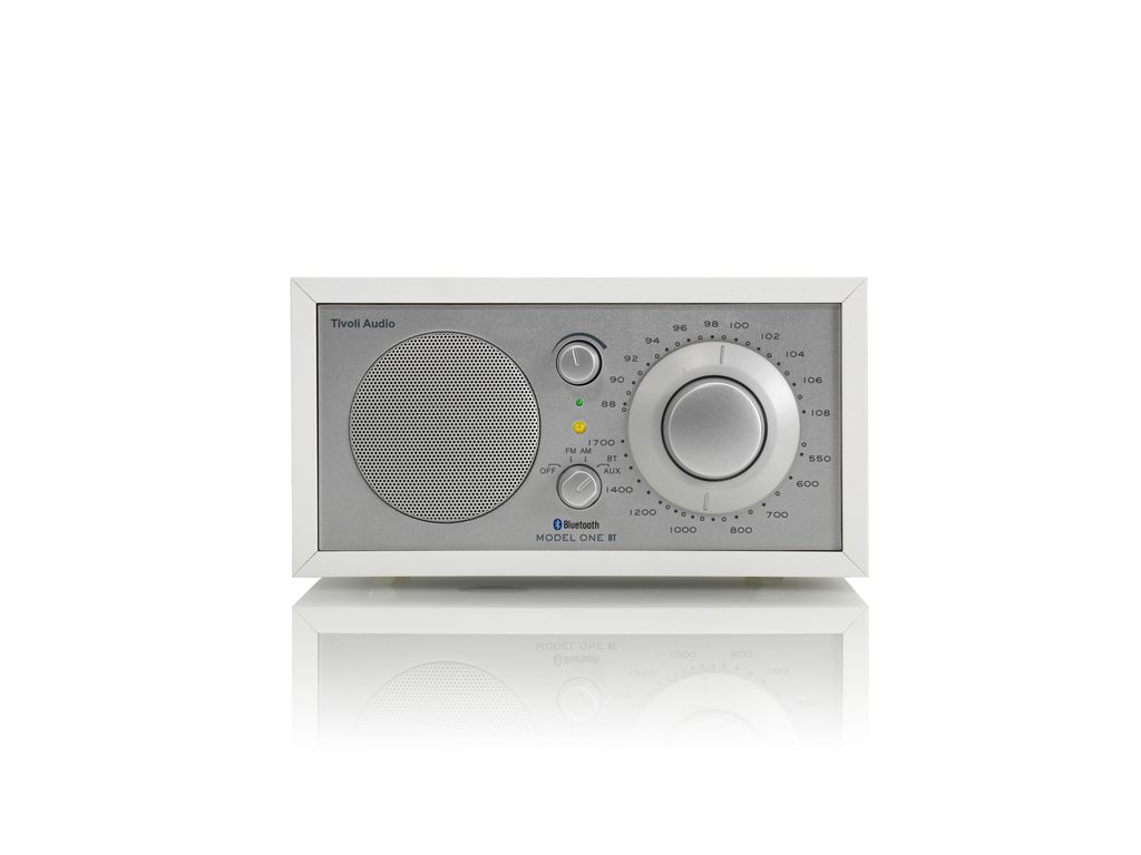 Tivoli Audio Model ONE BT Bluetooth Kaiutin (Valkoinen, Hopea)