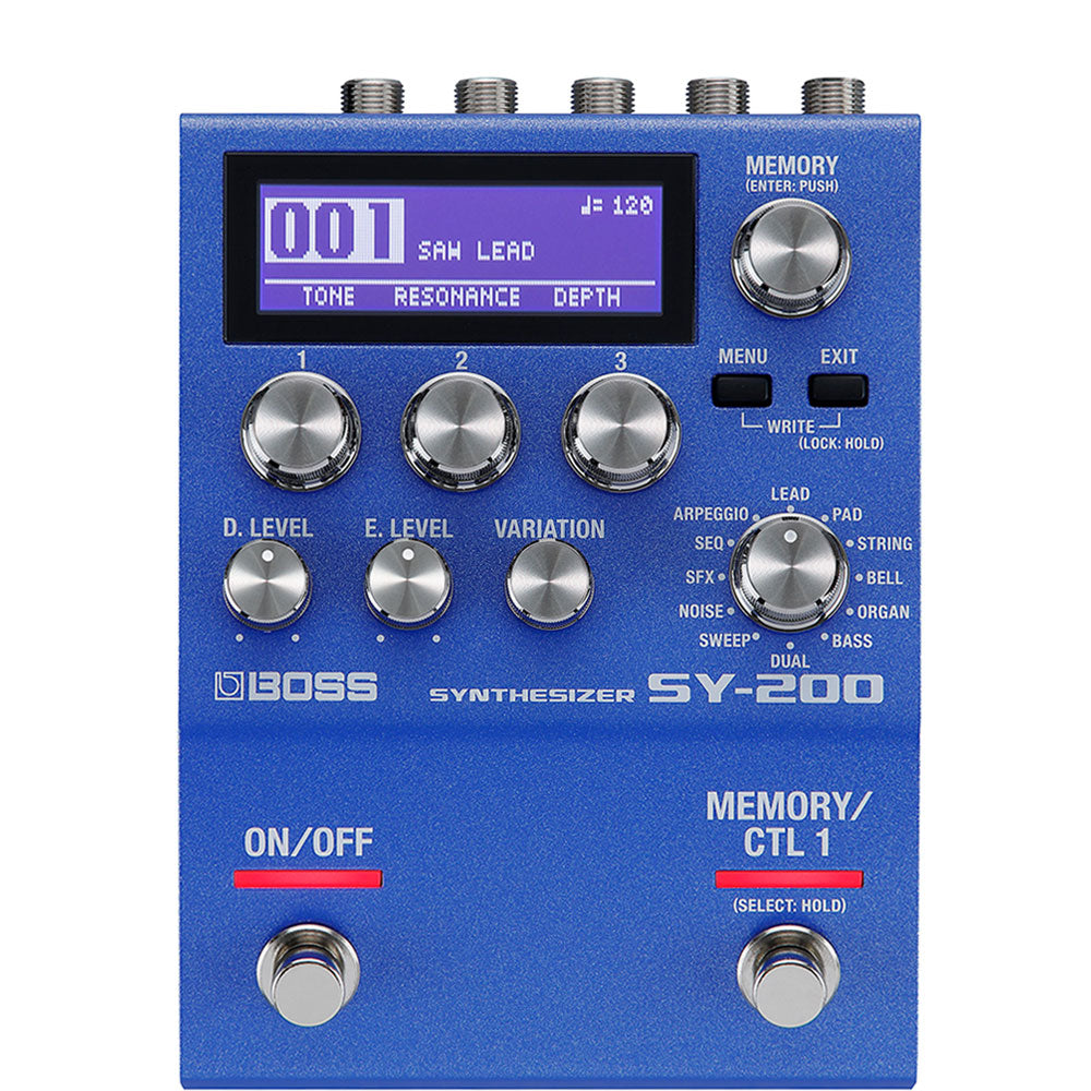 Boss SY-200 Synthesizer Kitarapedaali