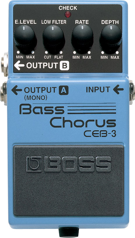 Boss CEB-3 Bass Chorus kitara pedaali