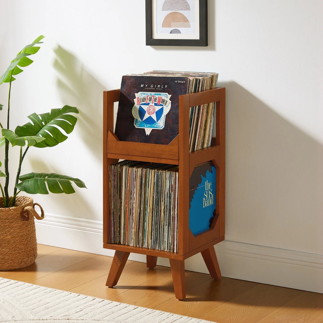 Crosley Asheville Small vinyylilevyjen säilytys-Stand