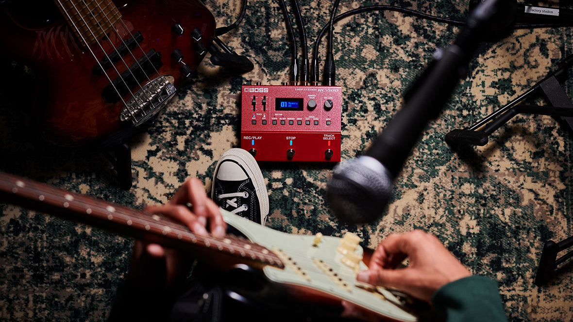Boss RC-500 Loop Station kitarapedaali