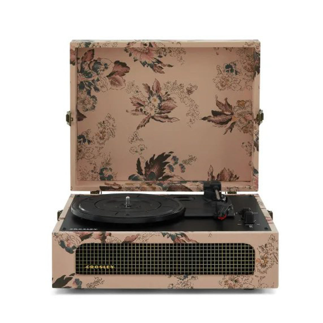 Crosley Voyager Levysoitin Kaksisuuntainen Bluetooth (Kukkakuvio)