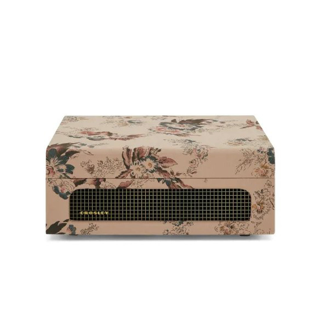 Crosley Voyager Levysoitin Kaksisuuntainen Bluetooth (Kukkakuvio)
