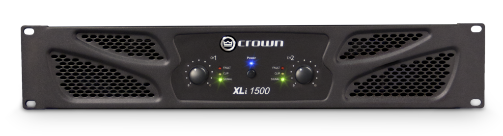 Crown XLi1500 Tehovahvistin (2x330W, 8 Ohm)