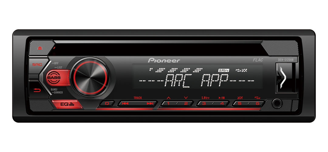 Pioneer DEH-S120UB 1-DIN Autostereo CD ja USB
