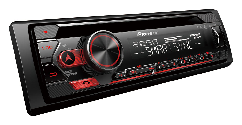 Pioneer DEH-S420BT 1-DIN Autostereo m. CD, Bluetooth ja USB
