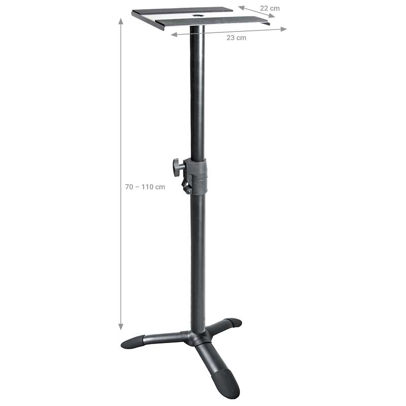 Studiomonitorisetti kahdella jalustalla (20kg)
