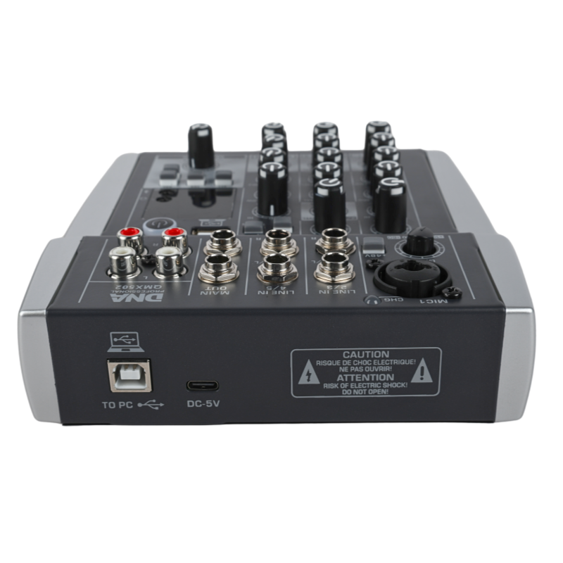 DNA QMX502 Äänimixer 5 Kanaler