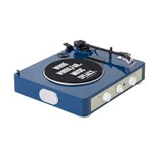 Crosley Brad Retro MK ll Levysoitin, laivastonsininen