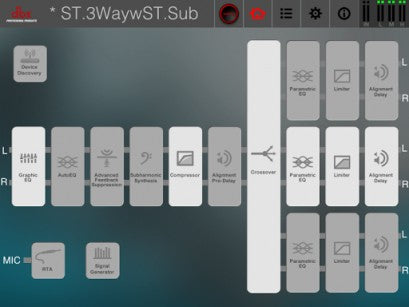 dbx DriveRack PA2 -prosessori