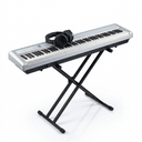 Grooveland P450 Sähköpianopaketti (Valkoinen)