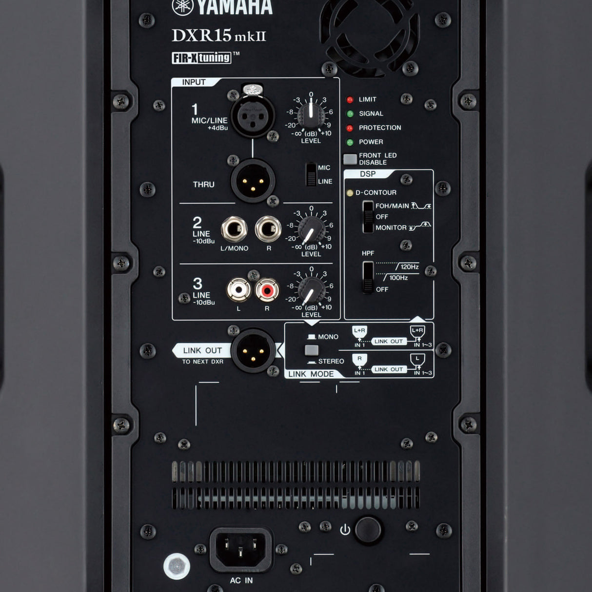 Yamaha DXR15 MKII aktiivinen PA-kaiutin (1100W)