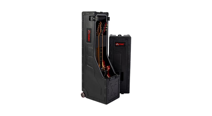 ENKI X-2 case kahdelle sähkökitaralle