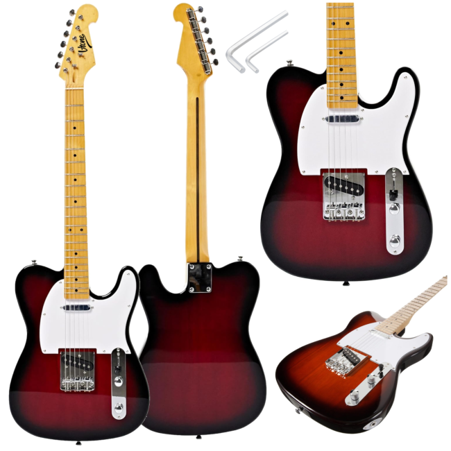 V-TONE ETL39 RB 4/4 Telecaster Elguitar