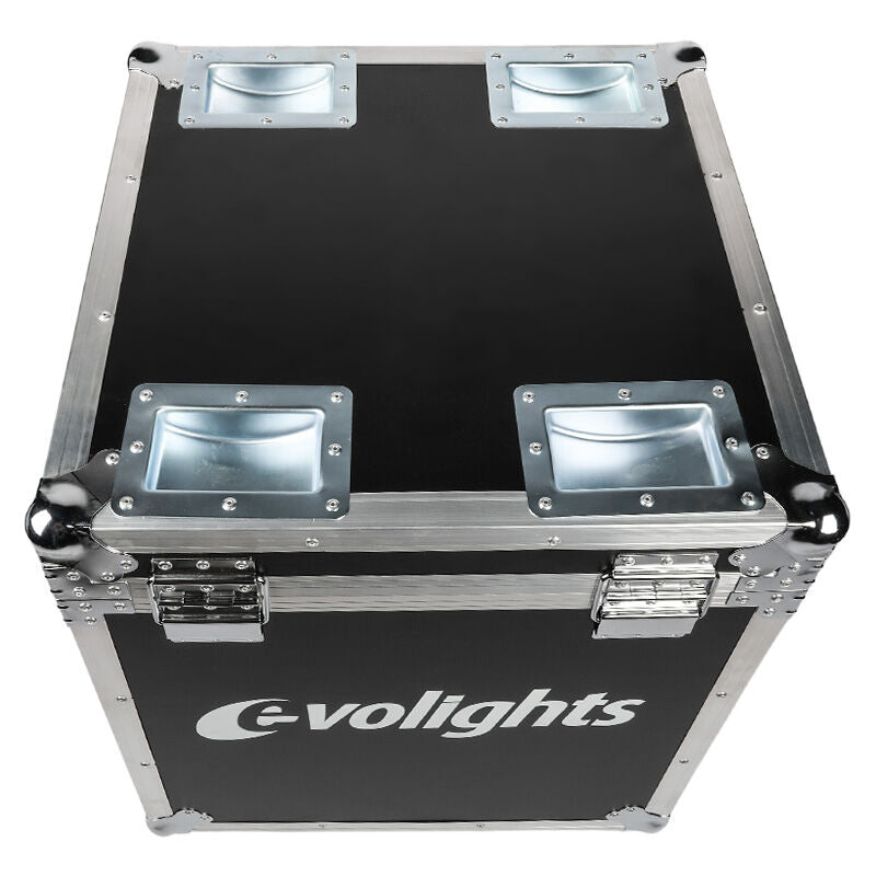 Flightcase 2 x Evolights Lumeno -laitteelle
