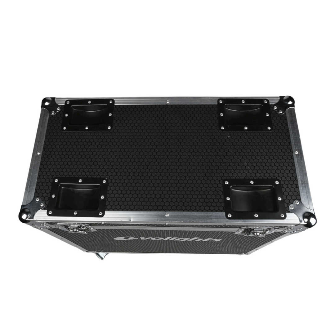 flightcase 2 x Evolights Lumen 7 Ring -laitteelle