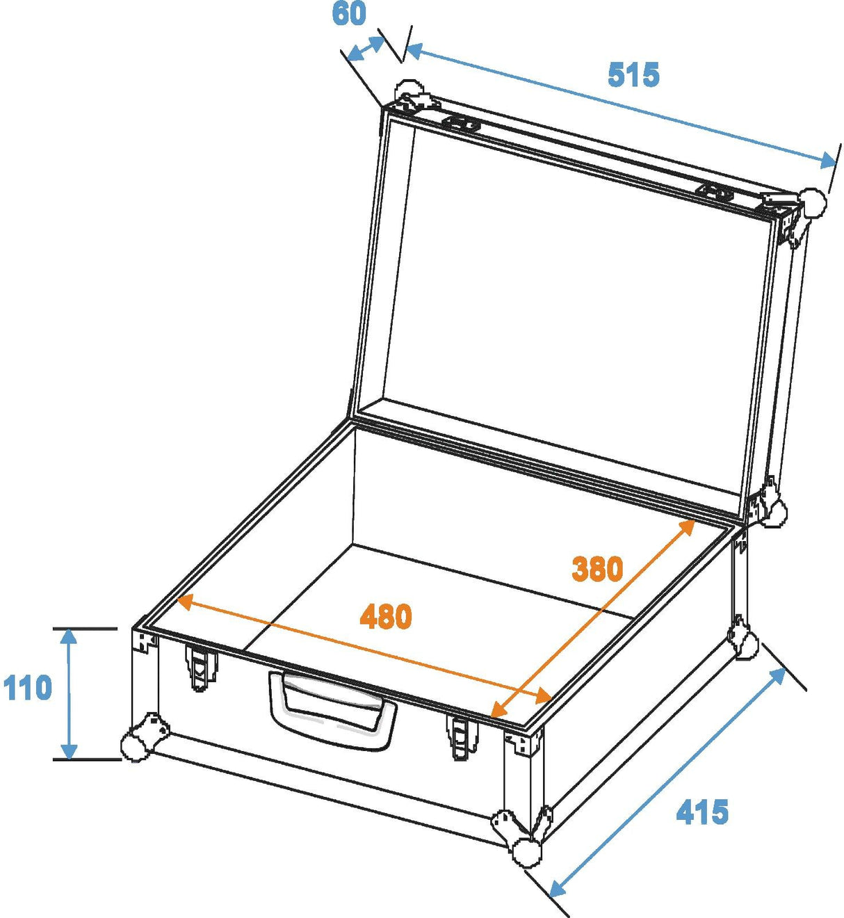 Eurolite Foamcase (480 x 380 x 140mm)