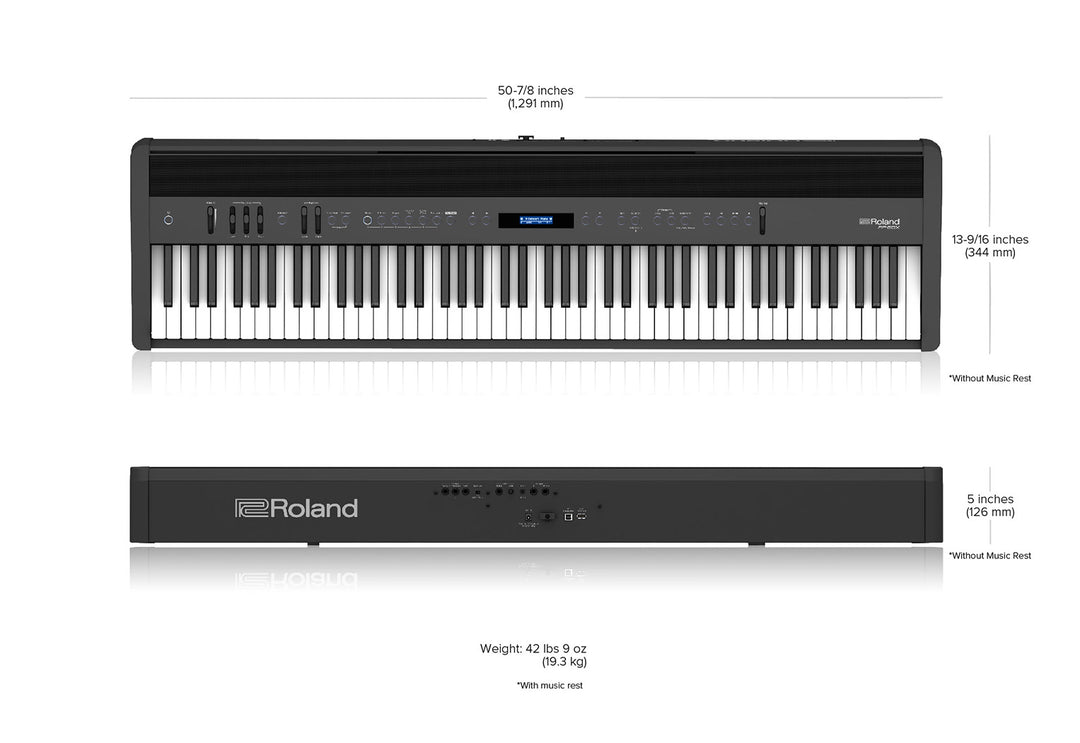 Roland FP-60X Sähköpiano (Musta)