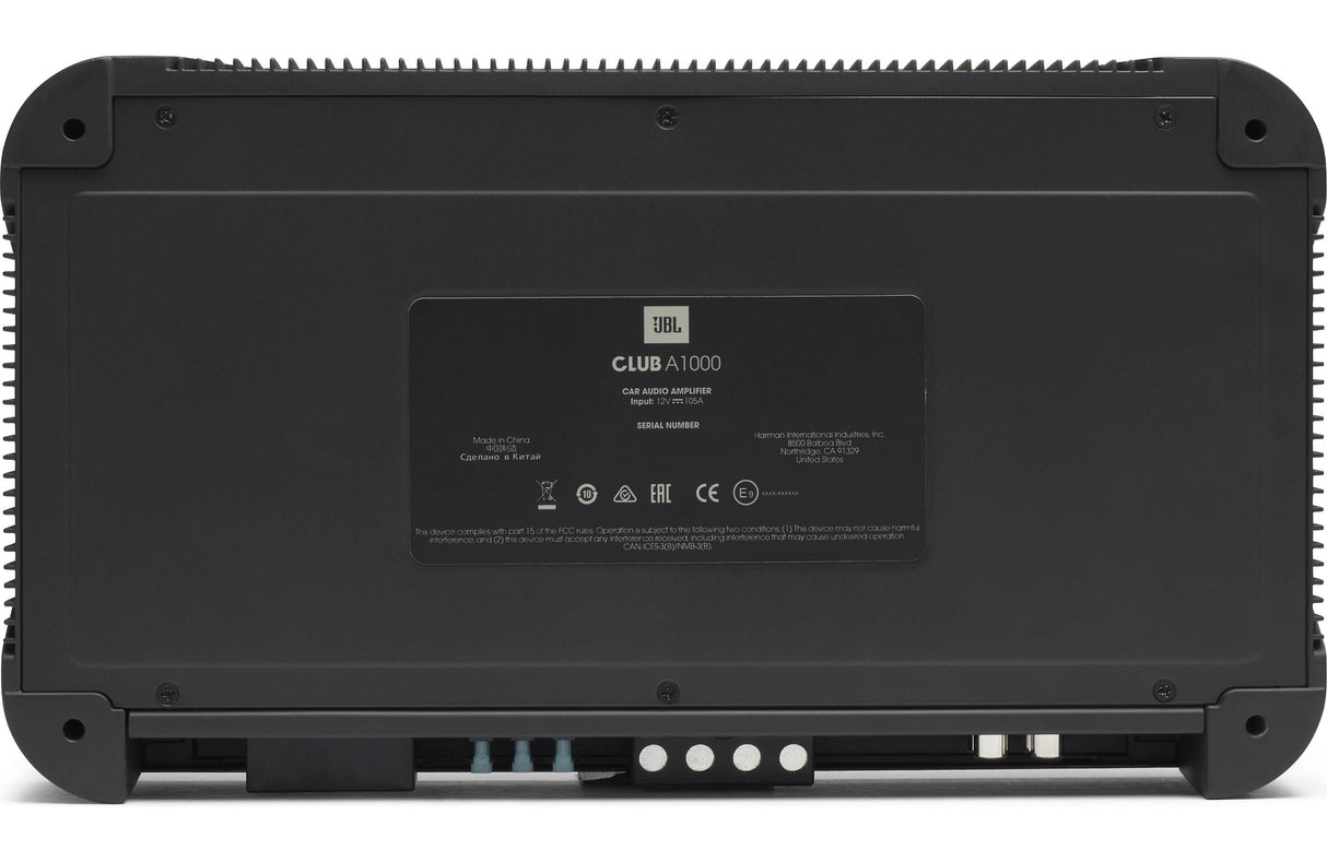 JBL Club A1000 1-kanavainen Auto Vahvistin (2000W)