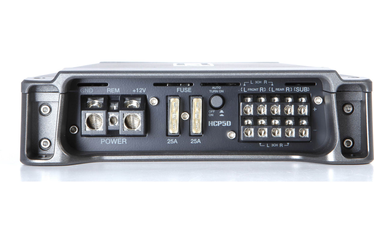 HERTZ 5-kanavainen autovahvistin Class-D