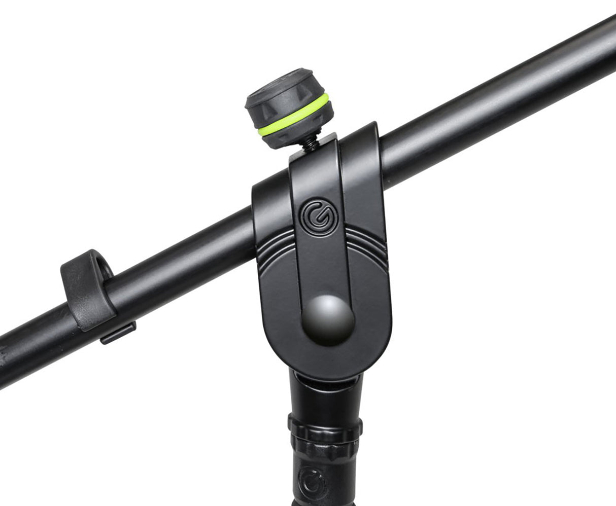 Painovoimainen mikrofoniteline pyöreällä alustalla