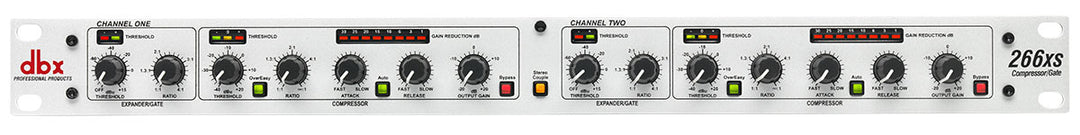 DBX 266XS 2-kanavainen Kompressori/Gate