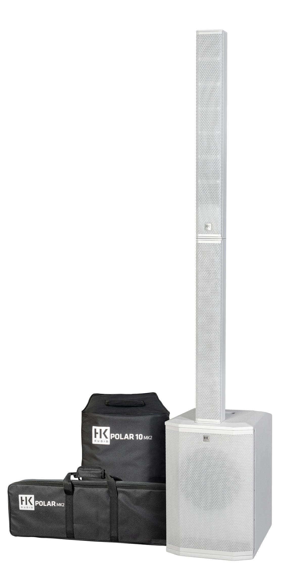 HK Audio Polar 10 MK2 - Søjlehøjttaler (Hvid)