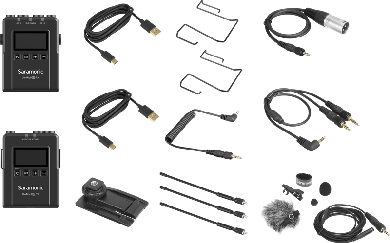 Saramonic UwMic9S Langaton videomikrofoni (1 kanava)