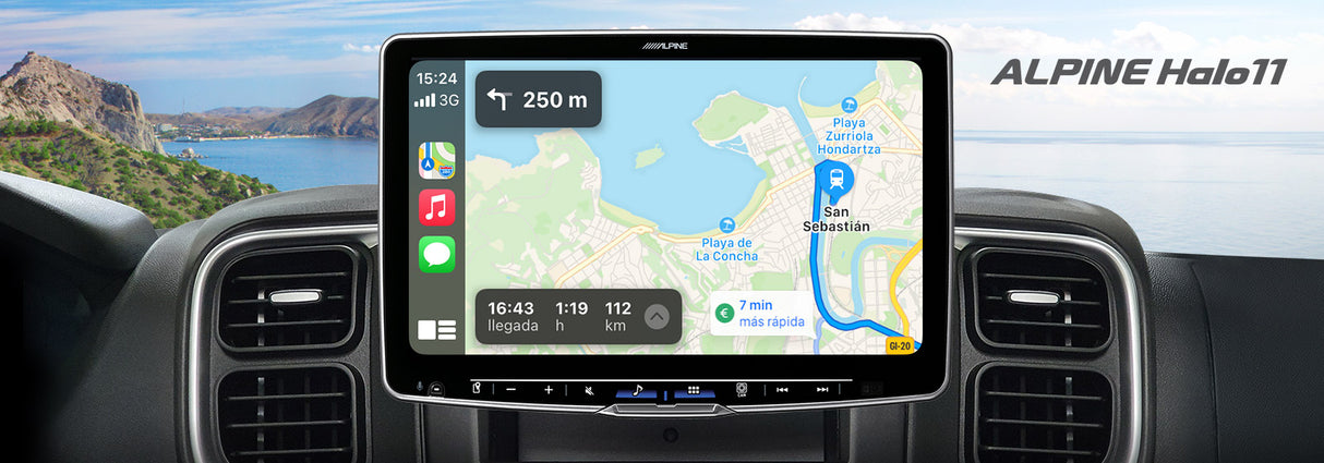 Alpine HALO11 iLX-F115D Langaton Apple Carplay (11")