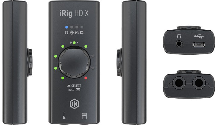 IK Multimedia iRig HD X -äänikortti kitaralle