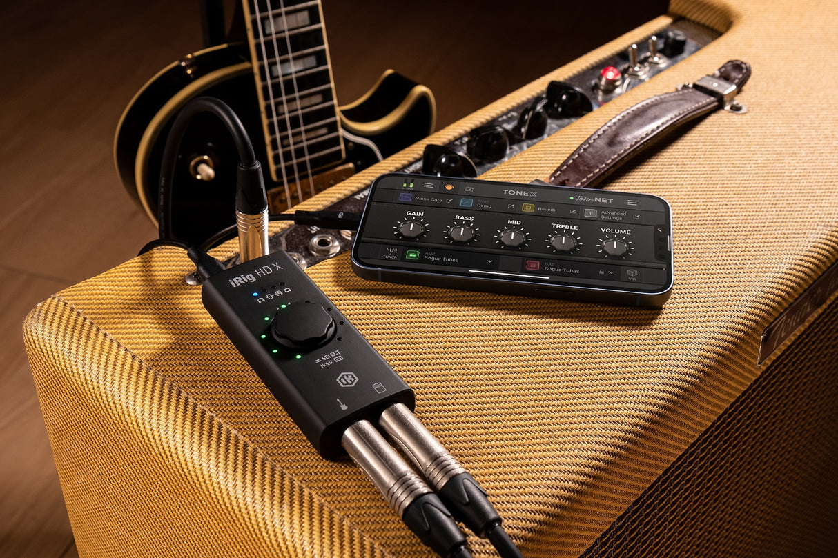 IK Multimedia iRig HD X -äänikortti kitaralle