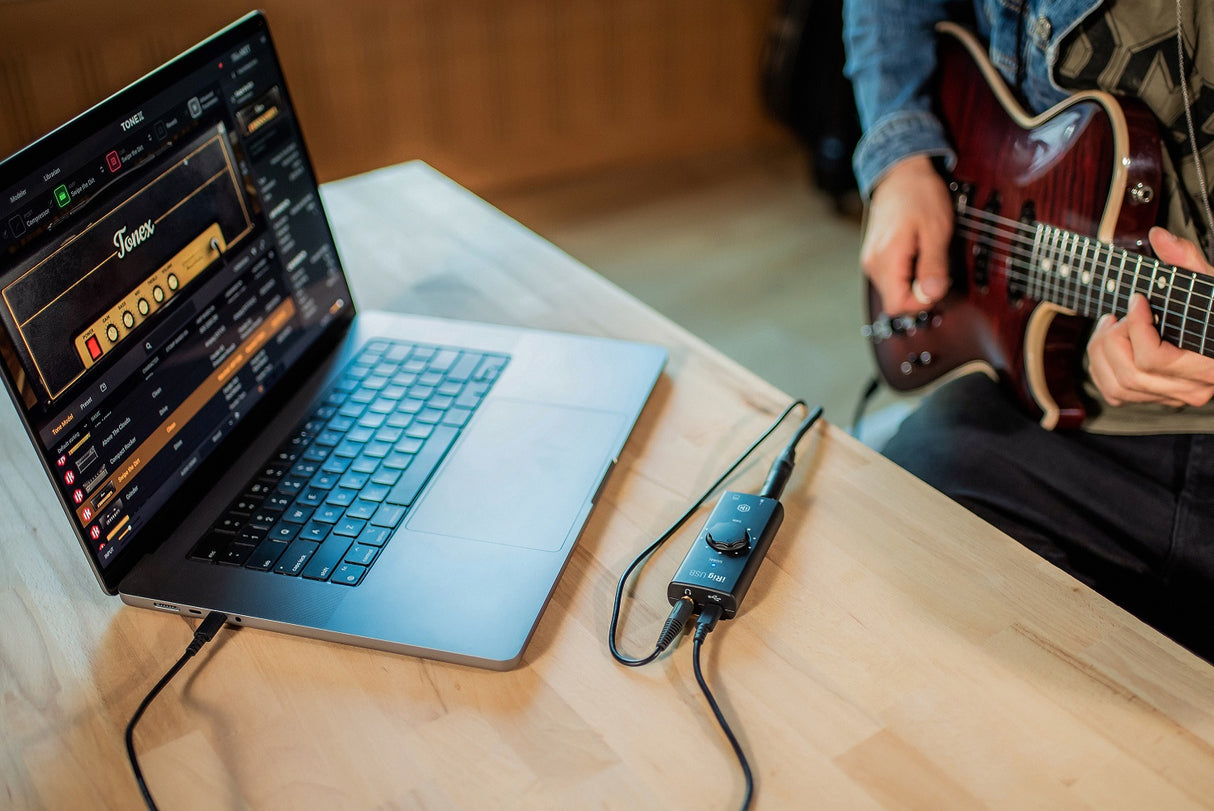 IK Multimedia iRig USB-äänikortti kitaralle