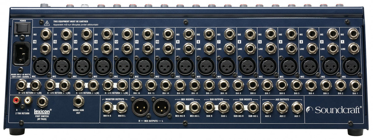 Soundcraft FX16II - Mikseri