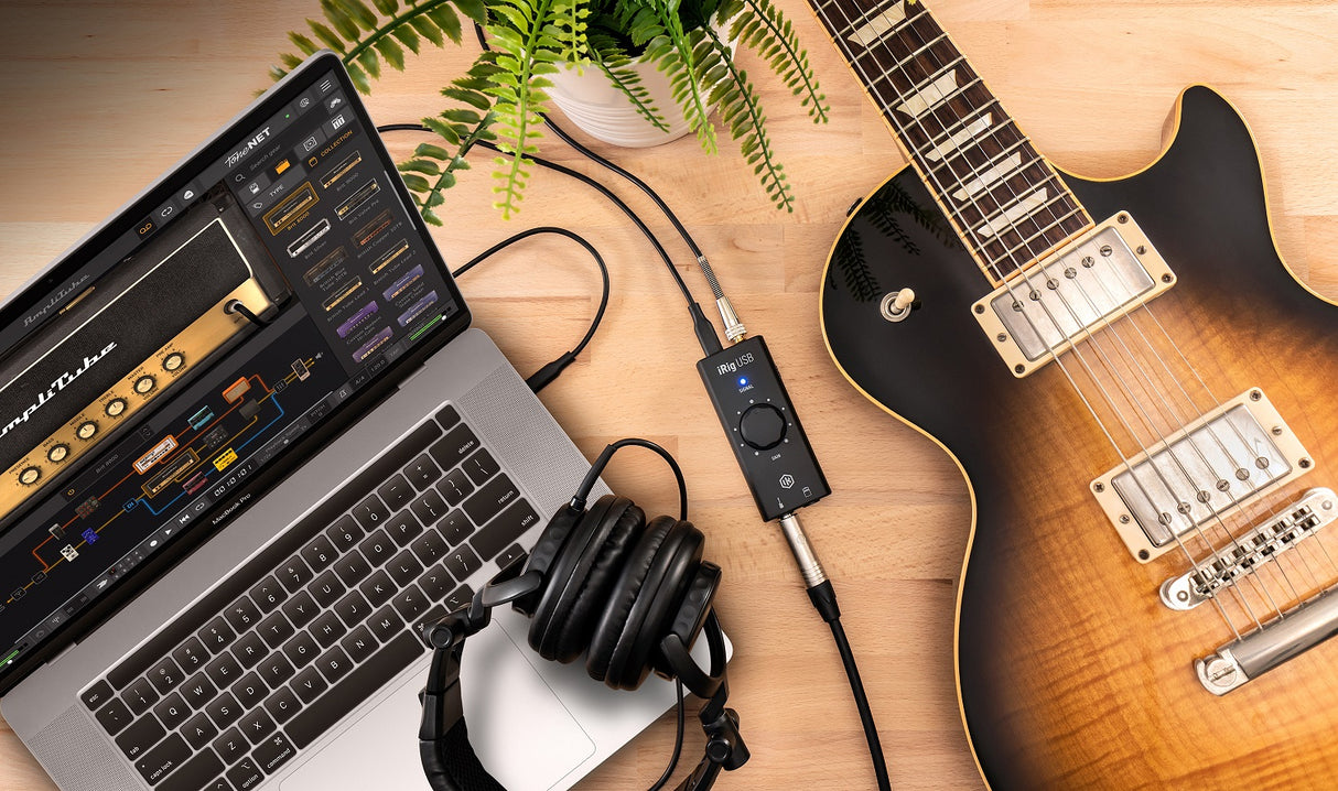 IK Multimedia iRig USB-äänikortti kitaralle