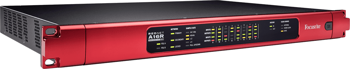 Focusrite RedNet A16R mkII. Dante Interface