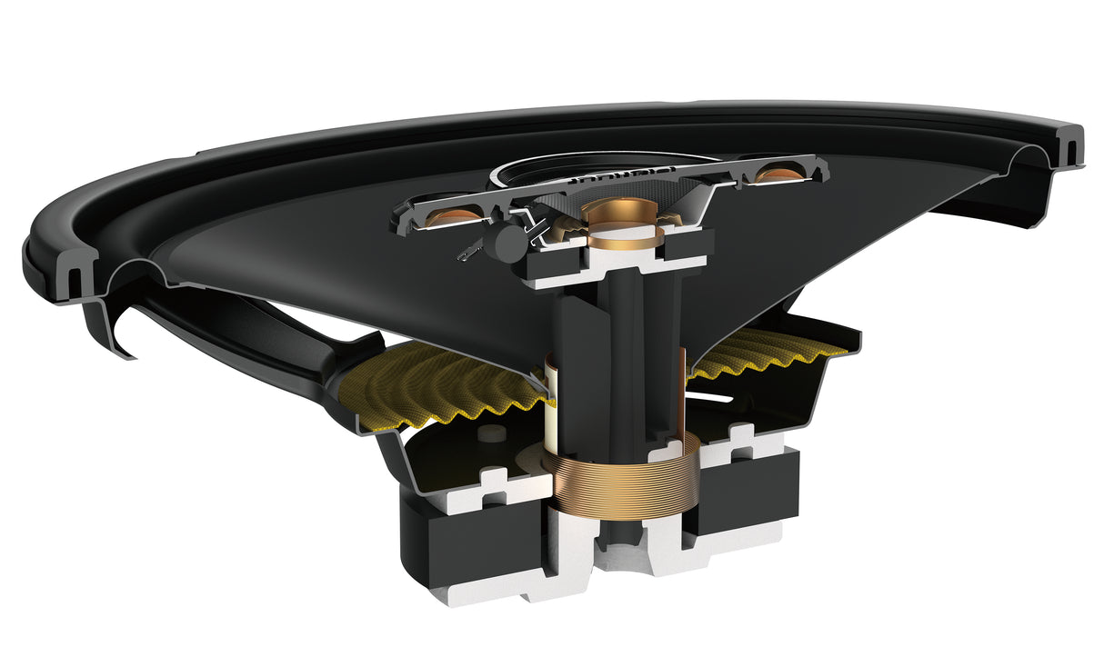 Pioneer TS-A6881F autokaiutin (350W, 6 "x8")